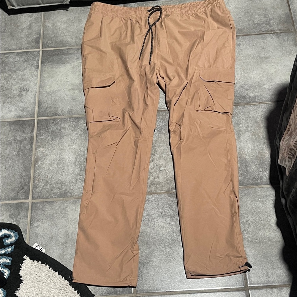 Fashion Nova Tan Cargo Pants